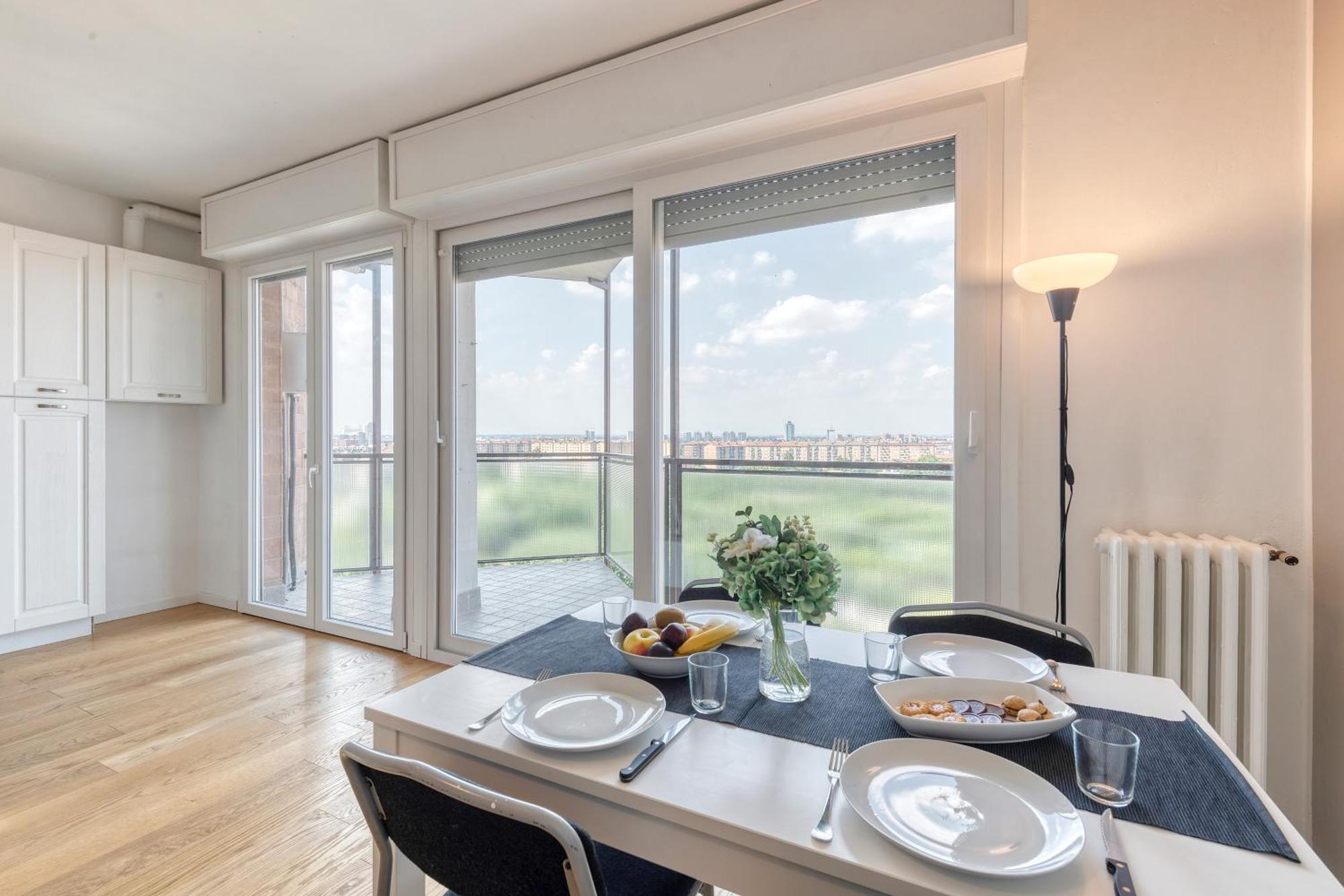 Omodeo, 19 - Ampio E Panoramico Apartment มิลาน ภายนอก รูปภาพ