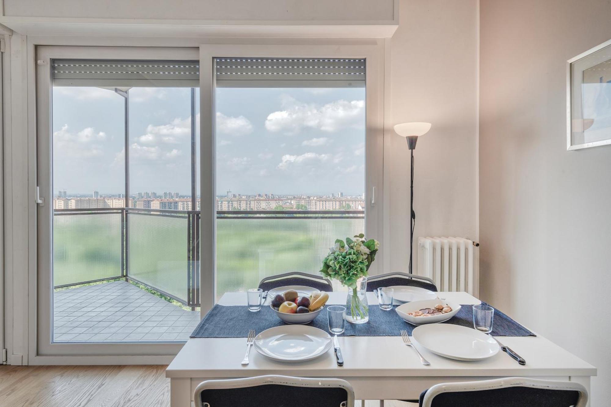 Omodeo, 19 - Ampio E Panoramico Apartment มิลาน ภายนอก รูปภาพ